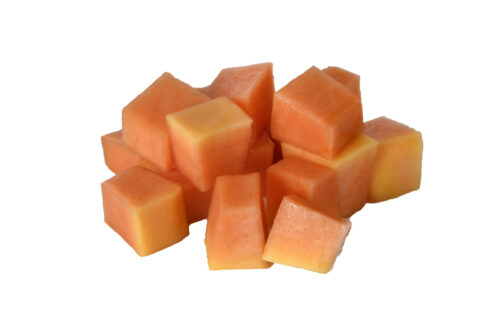 Papaya – Würfel fein